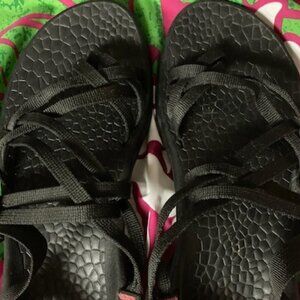 CHACO SLIP IN SANDALS BLACK STRAPPY EXCELLENT CONDITION HAPPY FEET GOOD ALOHA 6M